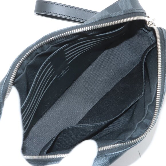 Louis Vuitton Damier Graphite Pochette Kasai N41664 SP3108 - Picture 6 of 11